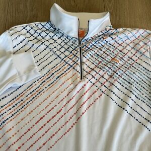 Puma Sport Lifestyle Men's 1/4 Zip LS Logo Sweatshirt Golf Outdoors XXL‎